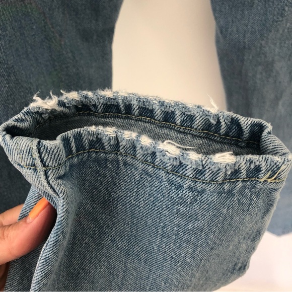 Free People - We The Free Distressed High Waist tapered skinny Jeans | 27 - Picture 10 of 16